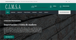 Desktop Screenshot of cimsamaderas.com